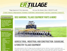 Tablet Screenshot of ertillage.com